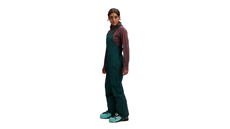 Black Diamond Factor Bibs - Womens, Deep Woods, Large, AP7410263062LRG1