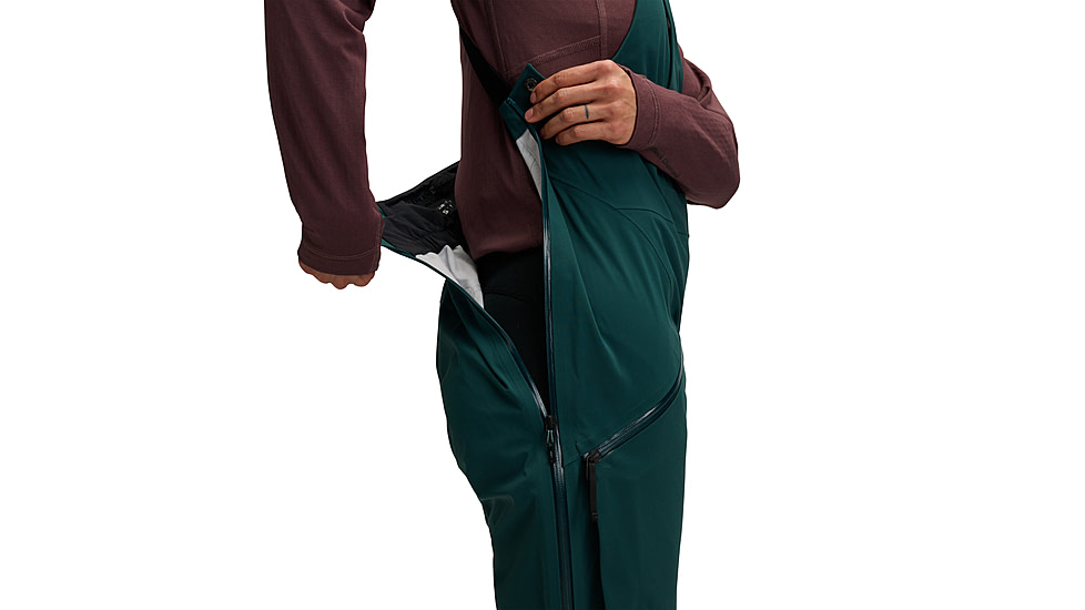 Black Diamond Factor Bibs - Womens, Deep Woods, Large, AP7410263062LRG1