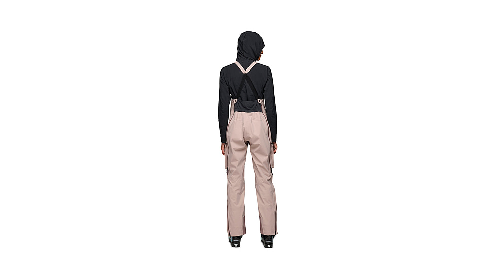 Black Diamond Factor Bibs - Womens, Pale Mauve, Large, AP7410265019LRG1