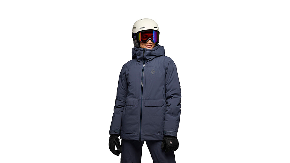 Black Diamond Factor Insulated Parka - Womens, Charcoal, Extra Large, AP7461070038XLG1