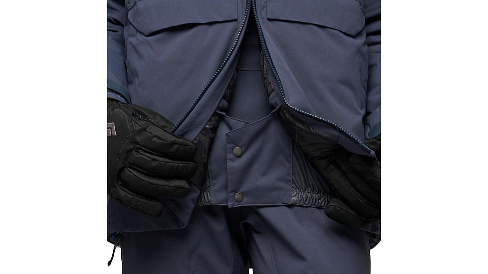 Black Diamond Factor Insulated Parka - Womens, Charcoal, Extra Large, AP7461070038XLG1