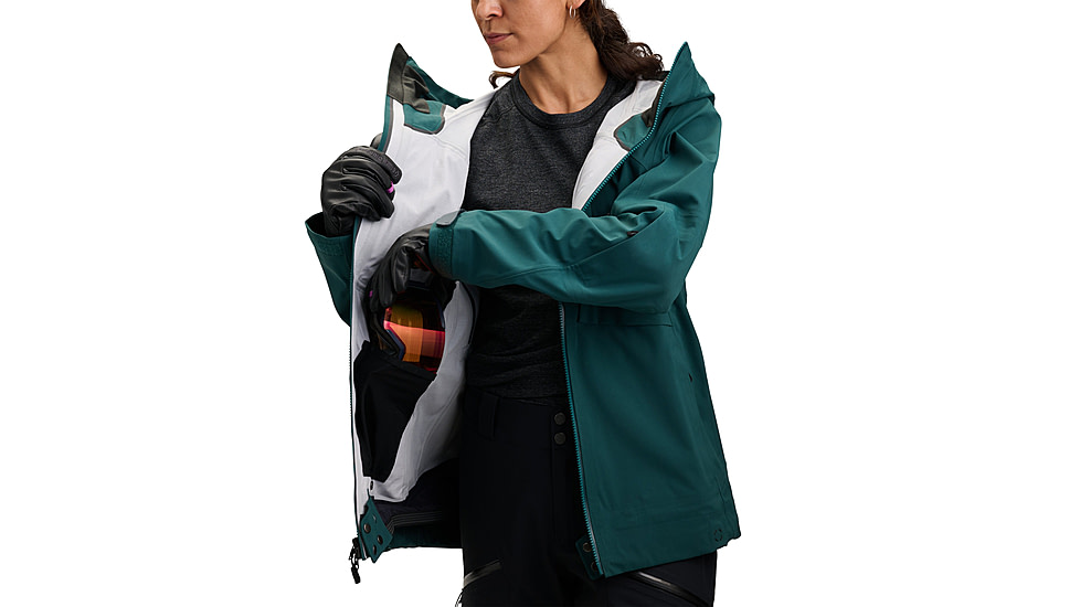 Black Diamond Factor Shell - Womens, Deep Woods, Small, AP7461083062SML1