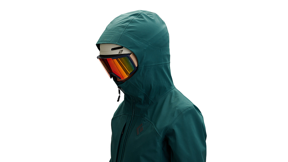 Black Diamond Factor Shell - Womens, Deep Woods, Small, AP7461083062SML1