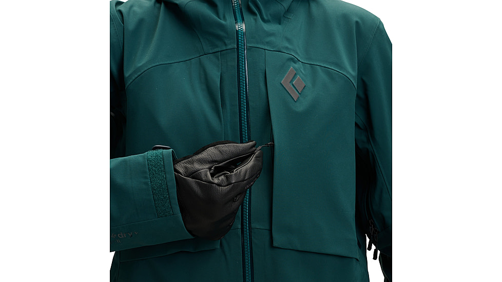 Black Diamond Factor Shell - Womens, Deep Woods, Small, AP7461083062SML1