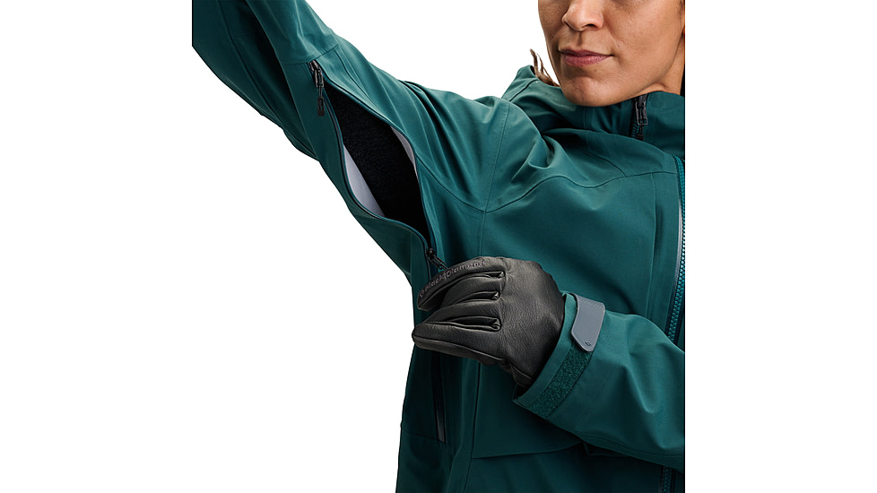 Black Diamond Factor Shell - Womens, Deep Woods, Small, AP7461083062SML1