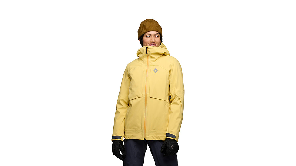 Black Diamond Factor Shell - Womens, Soft Ochre, Medium, AP7461087024MED1