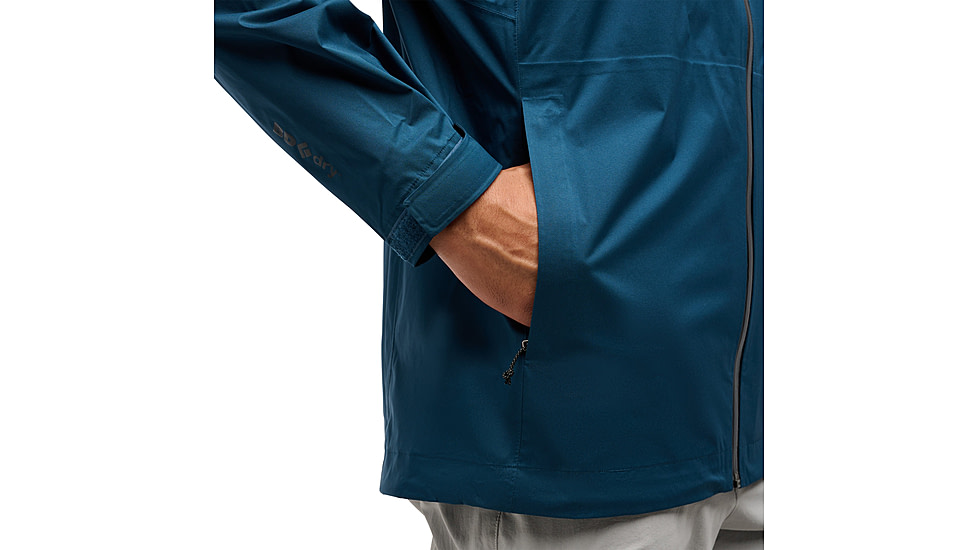 Black Diamond Fineline Stretch Shell - Mens, Indigo, Medium, AP7450384013MED1