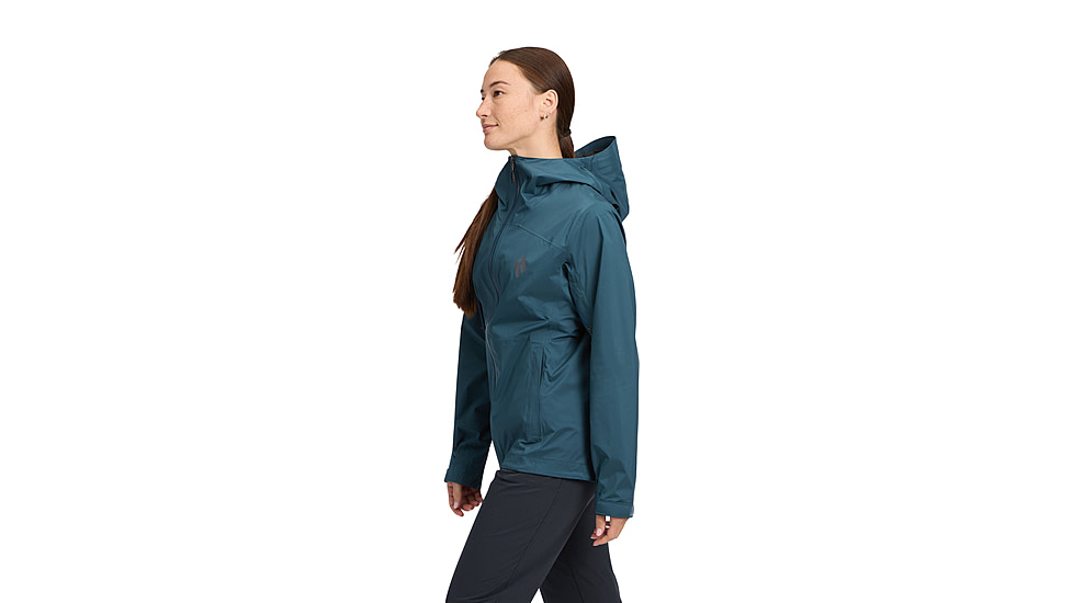 Black Diamond Fineline Stretch Shell - Womens, Midnight Blue, Extra Small, AP7450414034XSM1