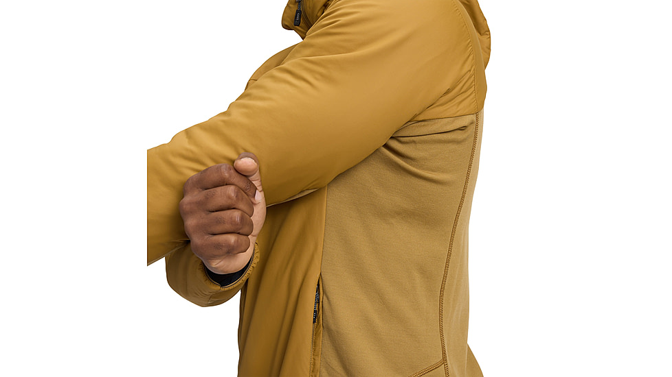 Black Diamond First Light 1.0 Stretch Hoody - Mens, Flax, Small, AP7522652021SML1