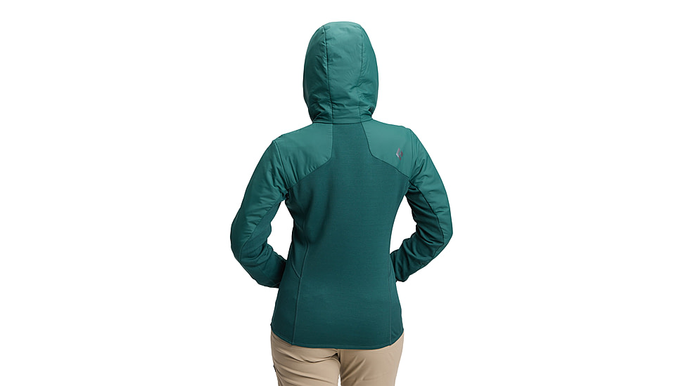 Black Diamond First Light 1.0 Stretch Hoody - Womens, Deep Woods, Large, AP7522663062LRG1