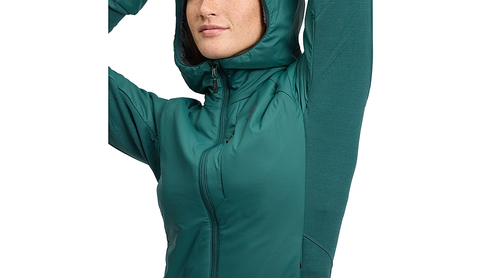 Black Diamond First Light 1.0 Stretch Hoody - Womens, Deep Woods, Large, AP7522663062LRG1