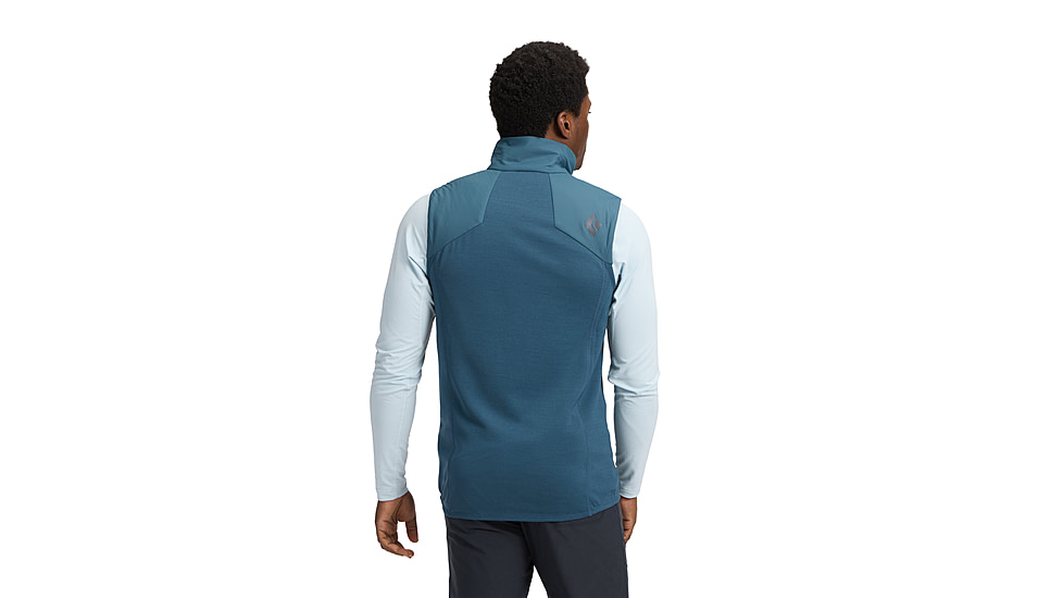 Black Diamond First Light 1.0 Stretch Vest - Mens, Midnight Blue, Medium, AP7522674034MED1