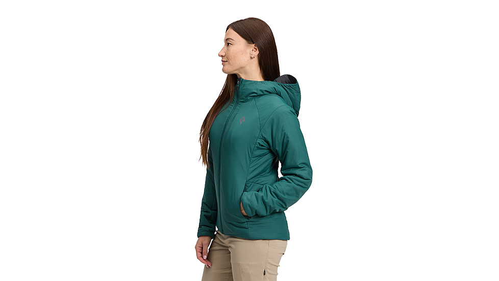 Black Diamond First Light 2.0 Stretch Hoody - Womens, Deep Woods, Extra Large, AP7522643062XLG1