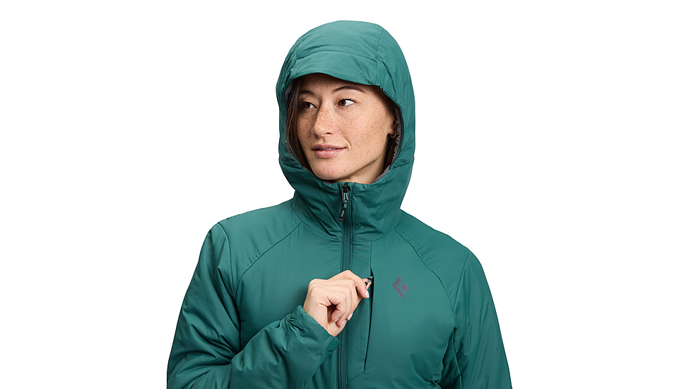 Black Diamond First Light 2.0 Stretch Hoody - Womens, Deep Woods, Extra Large, AP7522643062XLG1