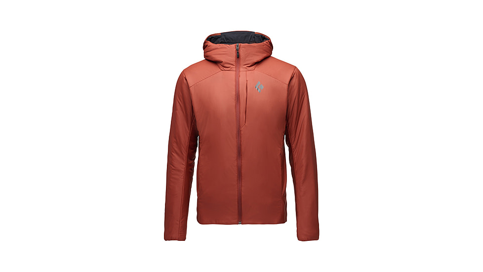 Black Diamond First Light Hybrid Hoody - Mens, Iron Red, Large, AP7522656053LRG1