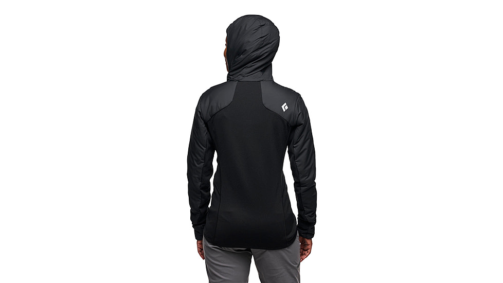 Black Diamond First Light Hybrid Hoody - Womens, Black, Extra Small, AP7522660002XSM1