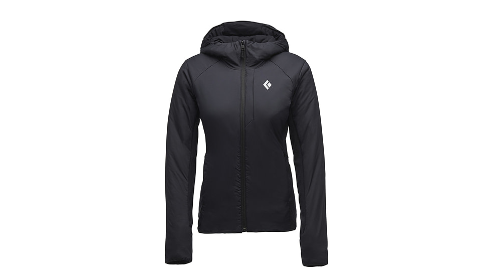 Black Diamond First Light Hybrid Hoody - Womens, Black, Extra Small, AP7522660002XSM1