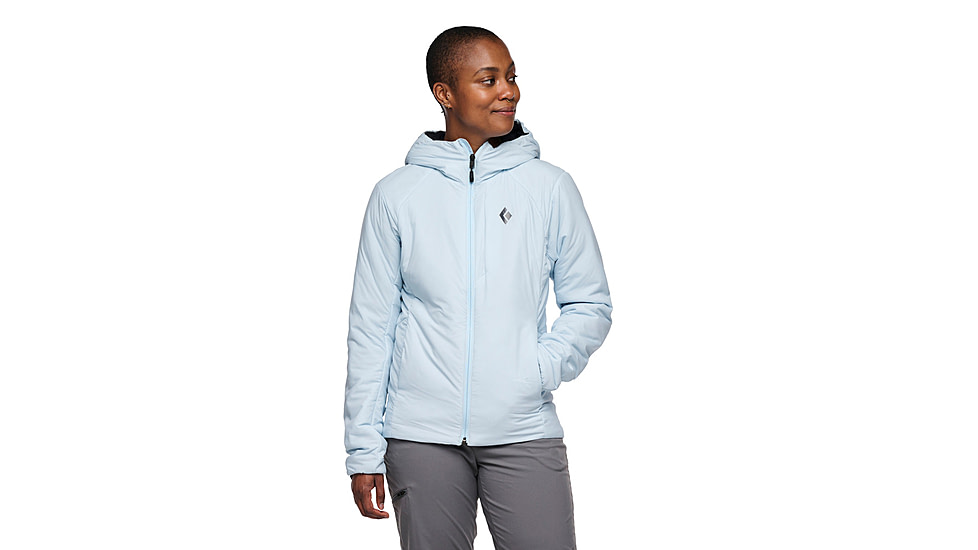 Black Diamond First Light Stretch Hoody - Women's, Belay Blue, Large, AP7522644062LRG1