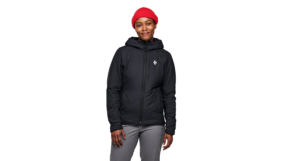 Black Diamond First Light Stretch Hoody - Womens, Black, Extra Large, AP7522640002XLG1