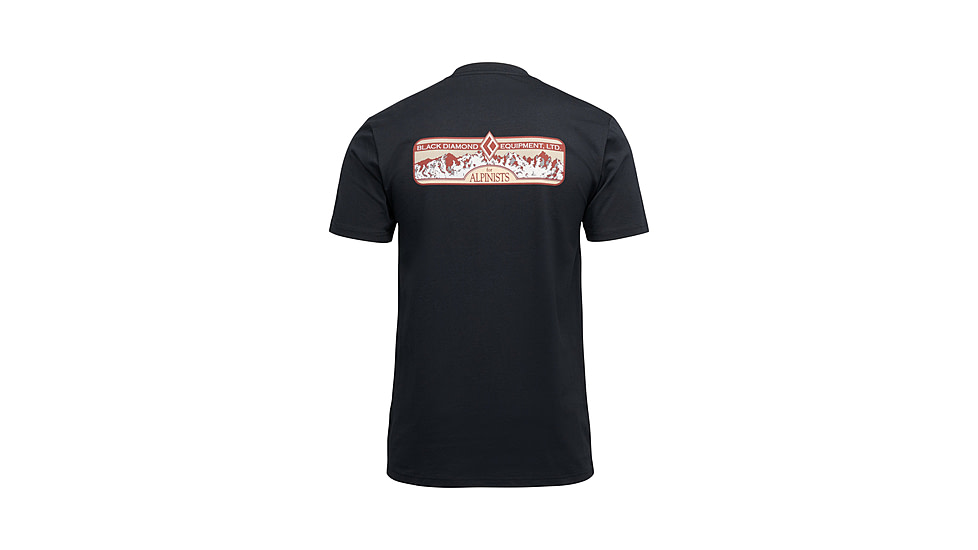 Black Diamond Heritage Alpinist Short Sleeve Tee - Mens, Black, Medium, AP7524670002MED1