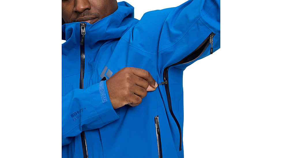 Black Diamond Highline Stretch Shell - Mens, Drifter Blue, Medium, AP7420104066MED1