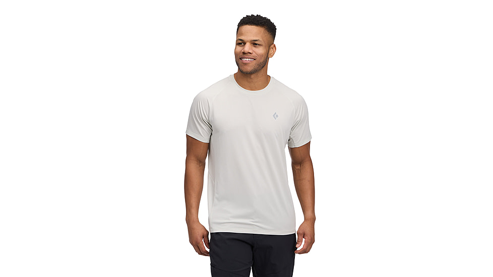 Black Diamond Lightwire Short Sleeve Tech Tee - Mens, Alloy, Extra Large, AP7524271000XLG1