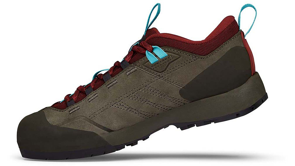 Black Diamond Mission Leather LW WP Approach Shoes - Womens, Malted/Grenadine, 8.5, BD58003394260851