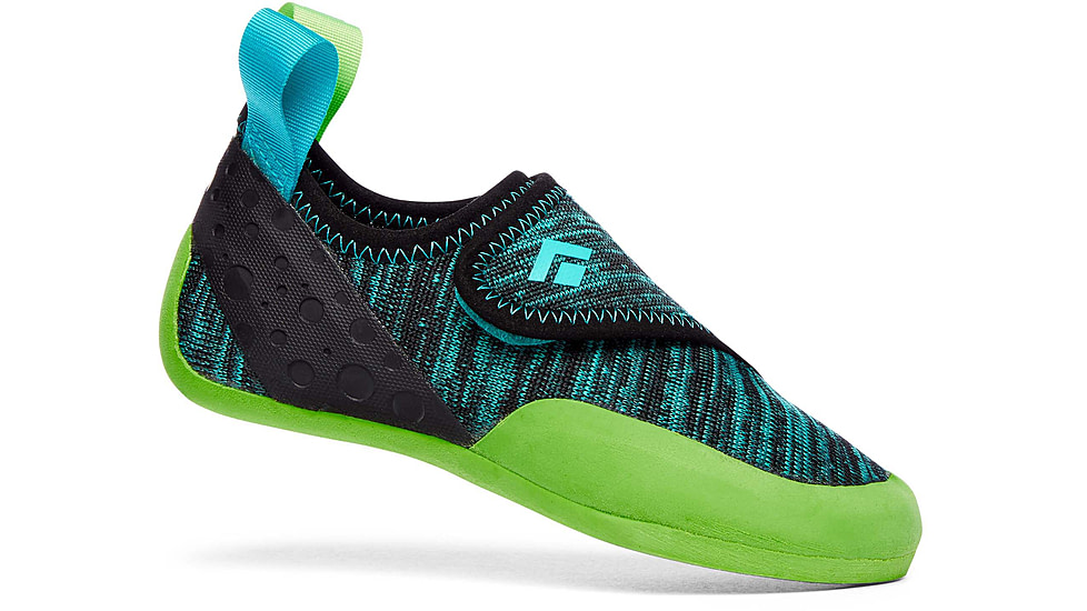 Black Diamond Momentum Climbing Shoes - Kids, Envy Green, 3, BD57015130110031
