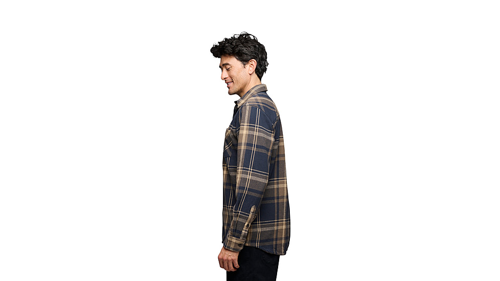 Black Diamond Project Flannel - Mens, Charcoal/Walnut Plaid, Extra Large, AP7440639627XLG1