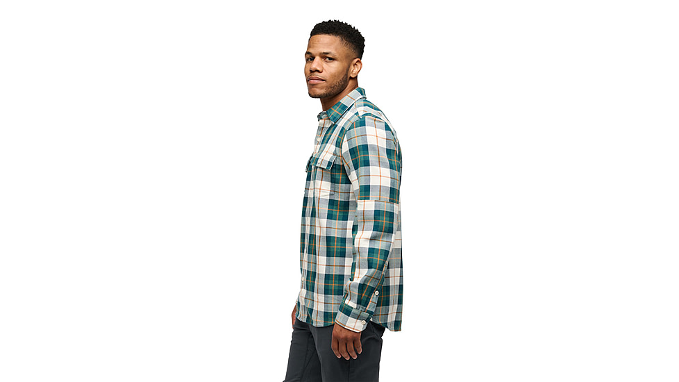 Black Diamond Project Twill Shirt - Mens, Raging Sea/Henna, Large, AP7530919651LRG1