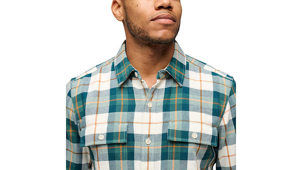 Black Diamond Project Twill Shirt - Mens, Raging Sea/Henna, Large, AP7530919651LRG1