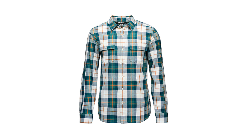 Black Diamond Project Twill Shirt - Men's, Raging Sea/Henna, Large, AP7530919651LRG1