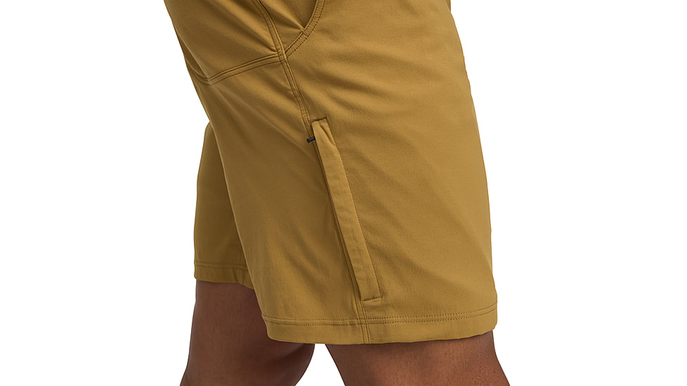 Black Diamond Pursuit Shorts - Mens, Flax, 34, AP75015220210341