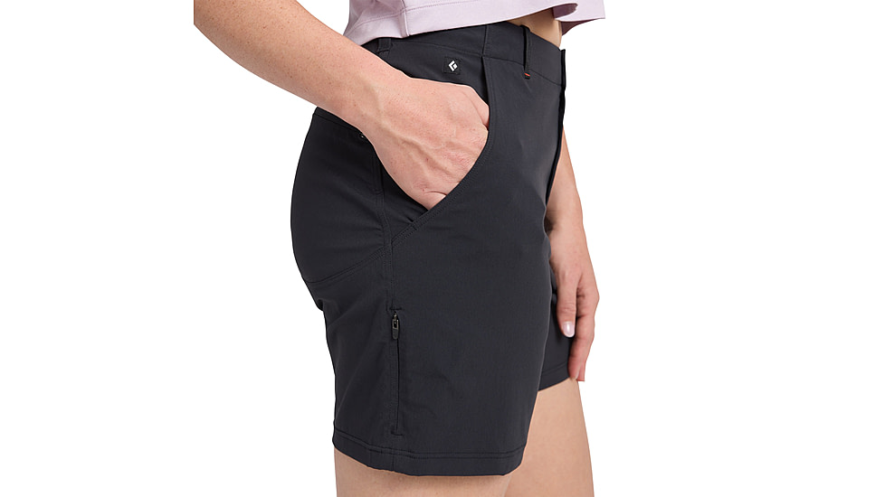 Black Diamond Pursuit Shorts - Womens, Black, 4, AP75016200020041