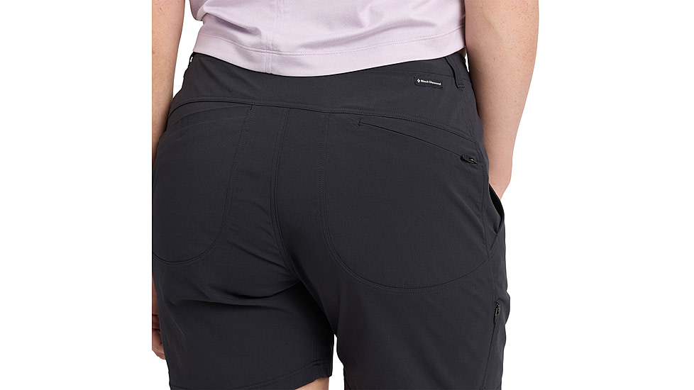 Black Diamond Pursuit Shorts - Womens, Black, 4, AP75016200020041