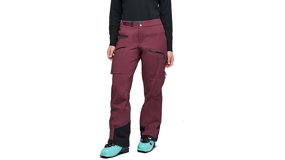 Black Diamond Recon LT Pants - Womens, Blackberry, Extra Large, AP7410245016XLG1
