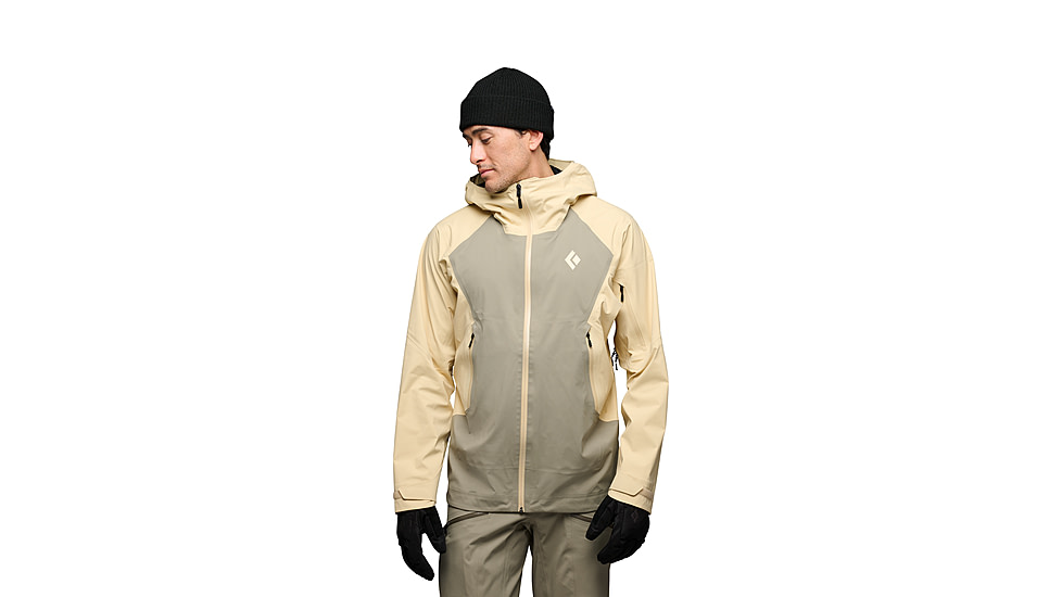 Black Diamond Recon LT Stretch Shell - Mens, Pine Smoke/Carbon, Large, AP7450199654LRG1