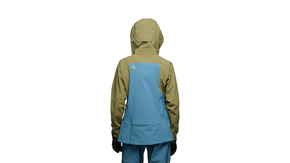 Black Diamond Recon Stretch Ski Shell - Women's, Crag Green/Creek Blue, Small, APE7O99525SML1