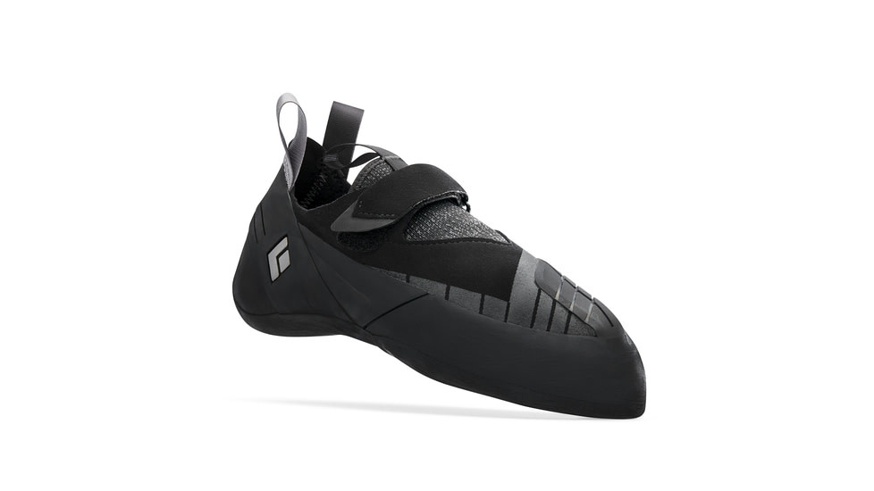 Black Diamond Shadow Climbing Shoes, 7 US Men's, 8 US Women's, Black, BD570112BLAK0701