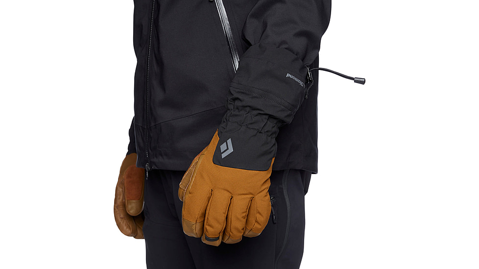 Black Diamond Soloist Gloves, Dark Curry, Medium, BD8010207001MED1