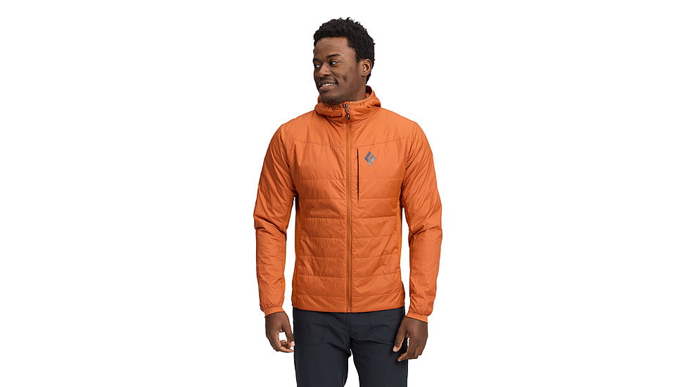 Black Diamond Solution 1.0 Hoody - Mens, Saffron, Medium, AP7460148012MED1