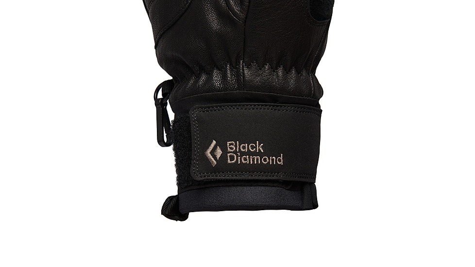 Black Diamond Spark Gloves, Black/Black, Small, BD8011309008SML1