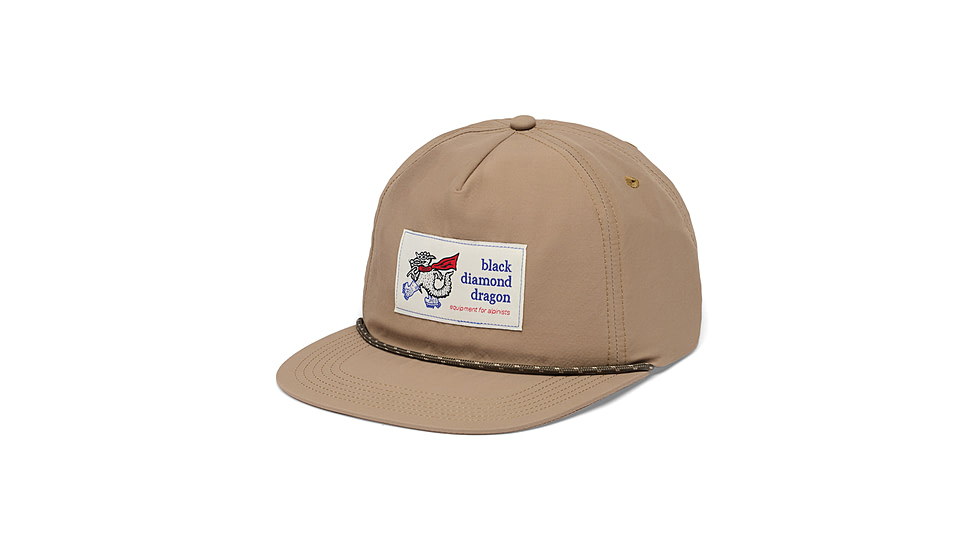 Black Diamond Synthetic Rope Hat, Mushroom/White Dragon Patch, AP7230609341ALL1