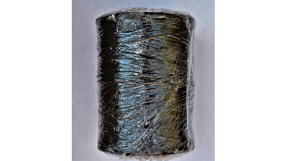 Blue Water Candy 1/4lb Spool Of 30# Test Waxed Rigging Floss, Black, 21100