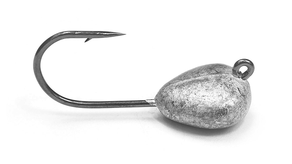 Blue Water Candy Bottom Bumper Jig Head, 1/2oz, 3 Pack, Unpainted, 27017