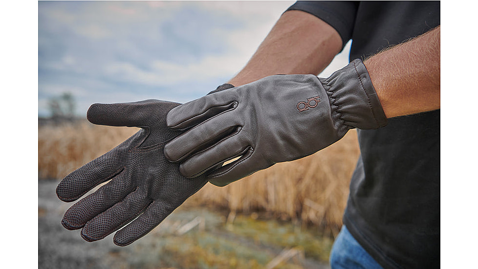 Bob Allen 345 Digital Palm Shtng Gloves - Mens, Dark Brown, Large, 13055