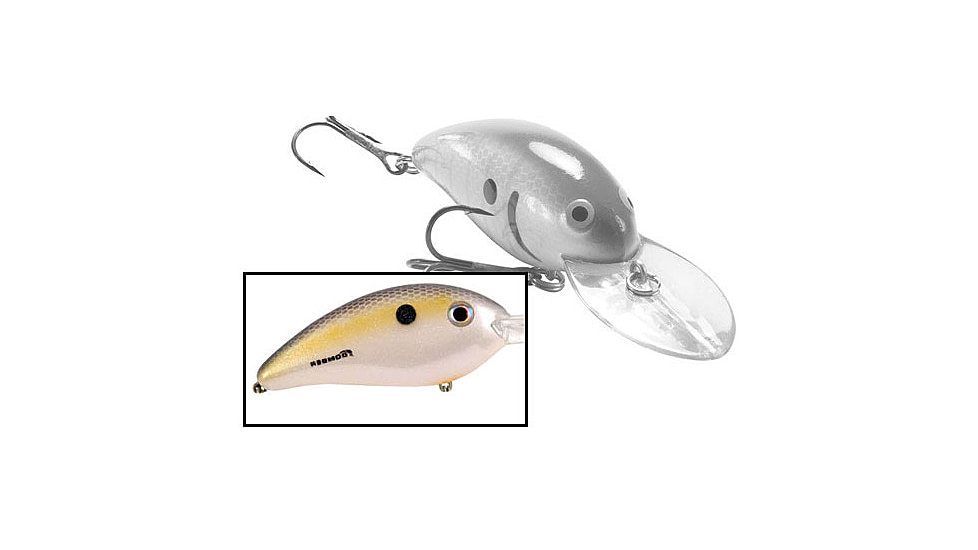 Bomber Model 7A Crankbait, 2 5/8in, 1/2oz, Foxy Shad, B07AFS