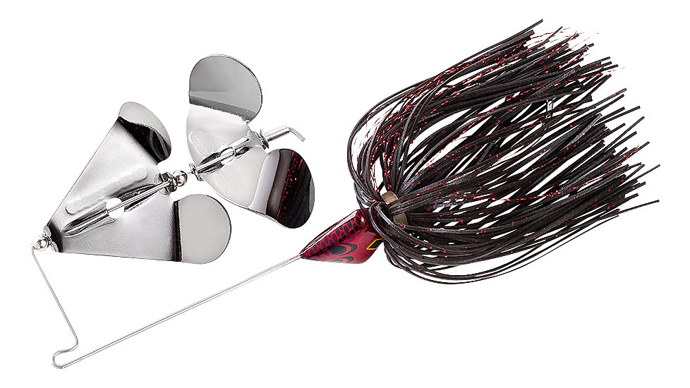 Booyah Counter Strike Buzz Bait, 3/8oz, Luna, BYCSB38684