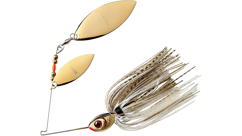 Booyah Double Willow Spinnerbait, 1/2oz, Gold Shiner, BYBW12641