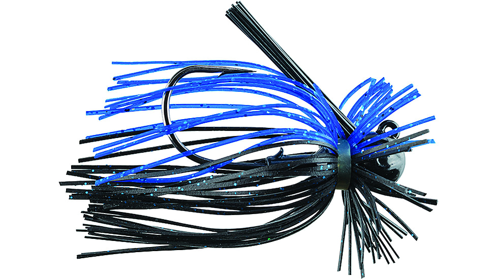 Booyah Finance Jig, 1/2 oz, 3/0 Hook, 2 Pack, Faithful, BYFNJ1259